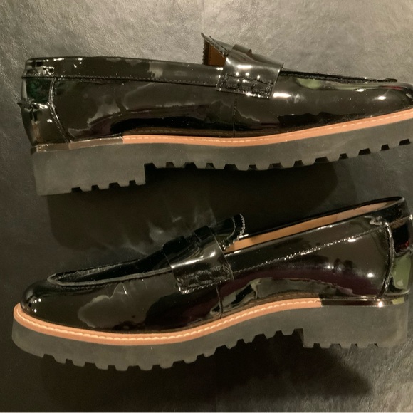 Franco Sarto Carolynn Black Slip-On Loafer - Picture 2 of 8